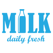 Creative milk Logo PNG Vector