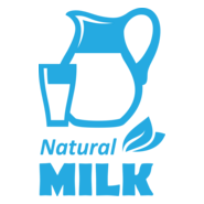 Creative milk Logo PNG Vector
