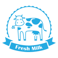 Creative milk Logo PNG Vector