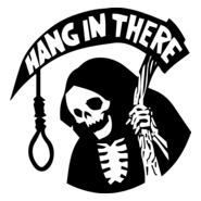 Death - Hang in There Logo PNG Vector