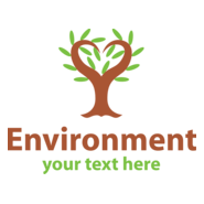 Enviroment Tree Logo PNG Vector