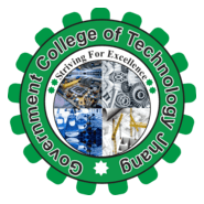 Government College of Technology Jhang Logo PNG Vector