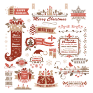 Happy Holidays Logo PNG Vector
