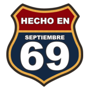 Hecho en septiembre 69 Logo PNG Vector