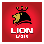 Lion Lager Logo PNG Vector