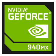 nVidia GeForce 940MX Logo PNG Vector
