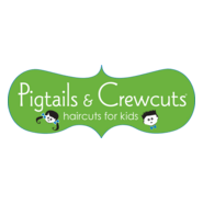 Pigtails and Crewcuts Logo PNG Vector