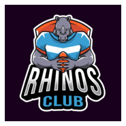 Rhinos club esport Logo PNG Vector