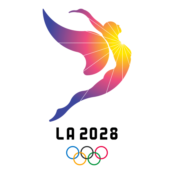 2028 Summer Olympic Games in Los Angeles Logo PNG Vector