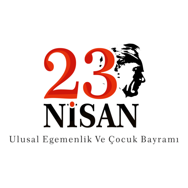 23 Nisan Ulusal Egemenlik ve Çocuk Bayramı Logo PNG Vector
