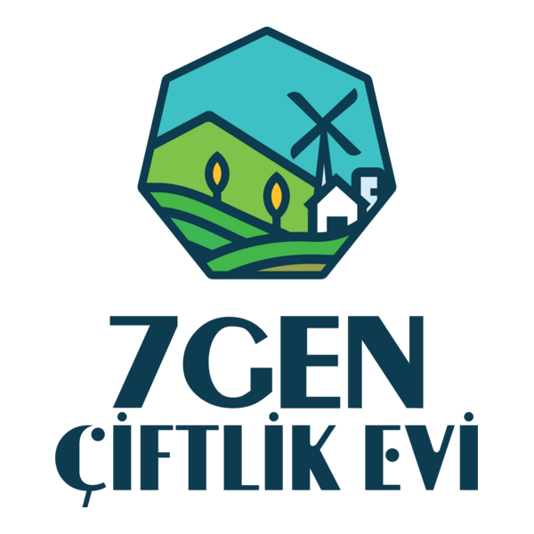 7 Gen Çiftlik Evi Logo PNG Vector