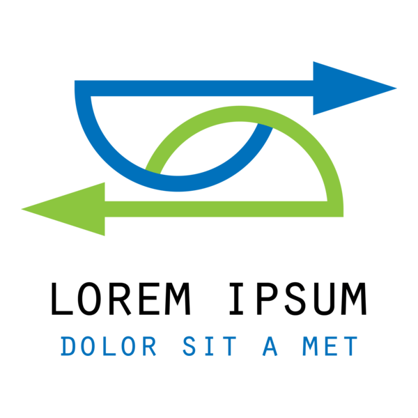 Abstract Arrows Logo PNG Vector