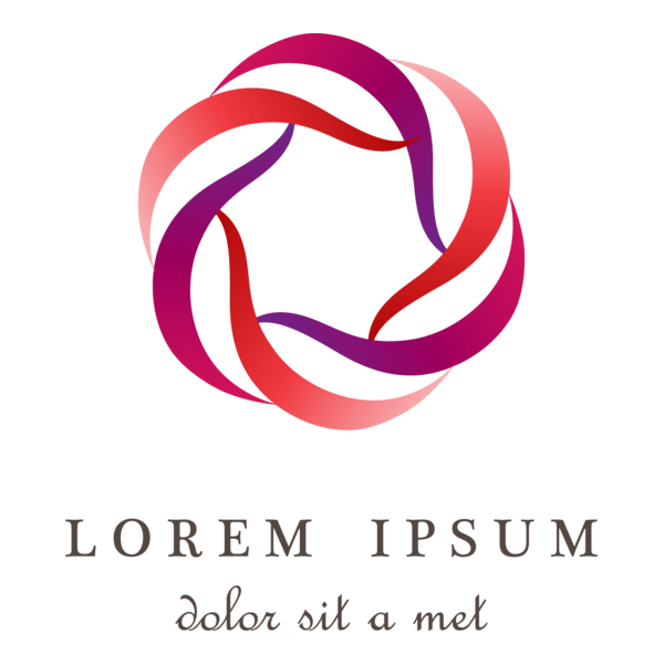 Abstract Shape Logo PNG Vector