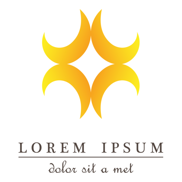 Abstract Shape Logo PNG Vector