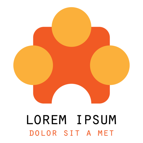 Abstract Shape Logo PNG Vector