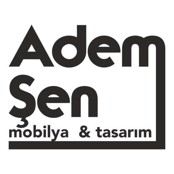 Adem Sen Mobilya Tasarım Logo PNG Vector