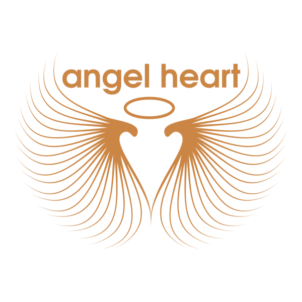 Angel Heart Logo PNG Vector