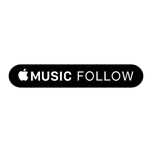 Apple Music follow Black Logo PNG Vector
