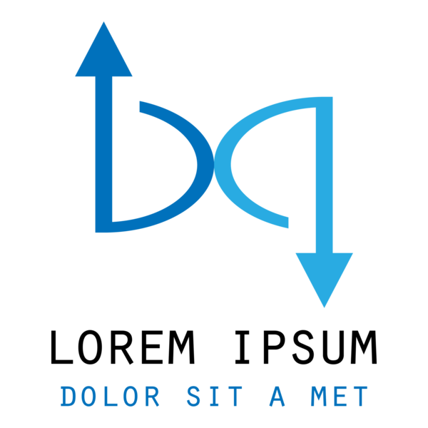 Arrowed D Letter Logo PNG Vector