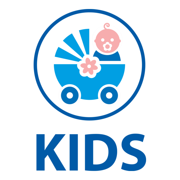 Baby Stroller Logo PNG Vector