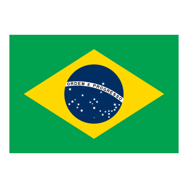Bandeira Brasil Oficial Logo PNG Vector