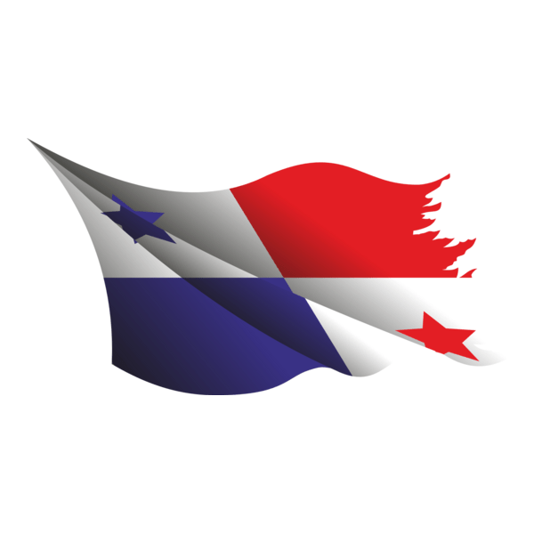 Bandera Panama Logo PNG Vector