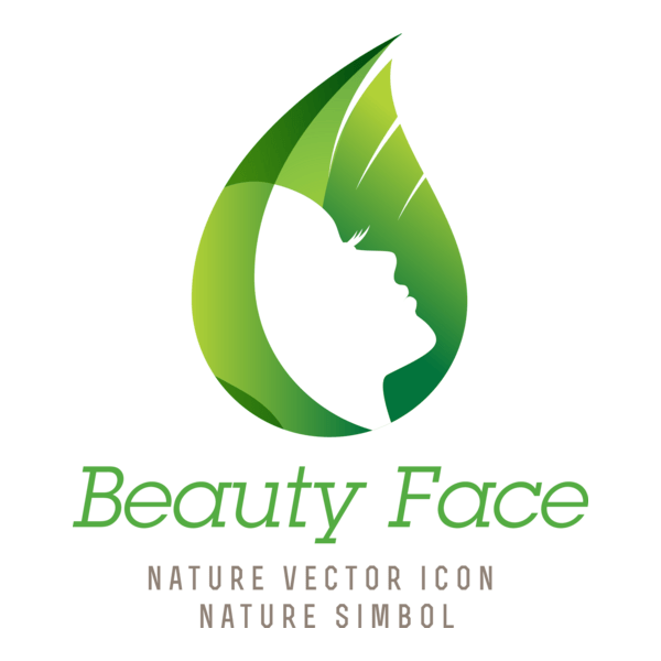 Beauty Face Logo PNG Vector