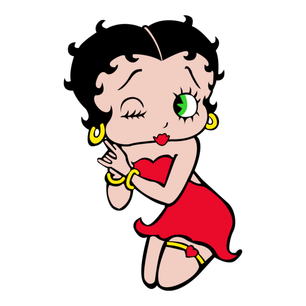 Betty Boop Logo PNG Vector