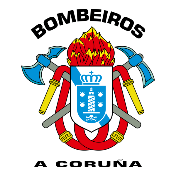 BOMBEROS LA CORUÑA Logo PNG Vector