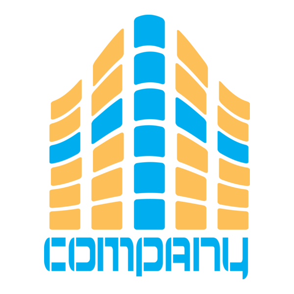 Building Abstract Logo PNG Vector
