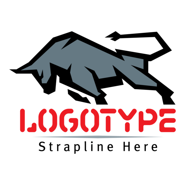 Bull Logo PNG Vector