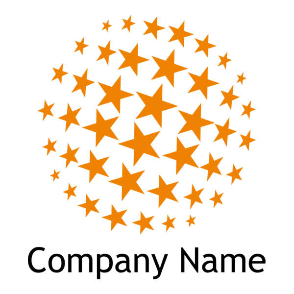 Business Company Stars Logo PNG Vector