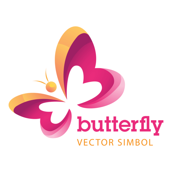 Butterfly Logo PNG Vector