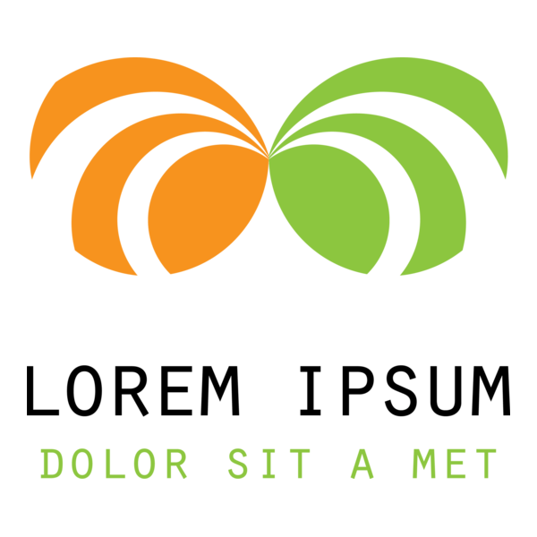 Butterfly Shape Logo PNG Vector