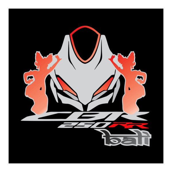 CBR 250 RR Bali Logo PNG Vector
