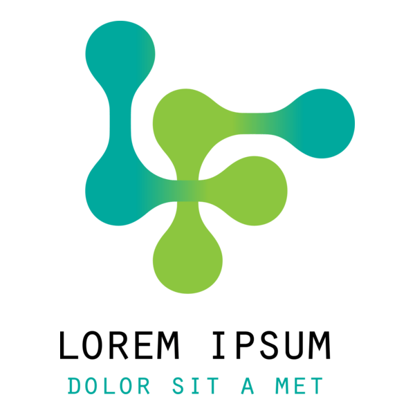 Chain Shape Logo PNG Vector