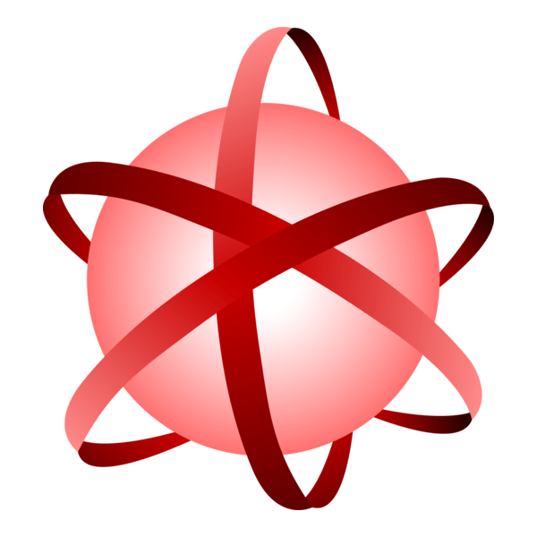 Circle surrounding strips Logo PNG Vector