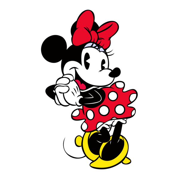 Classic Minnie Mouse Logo PNG Vector