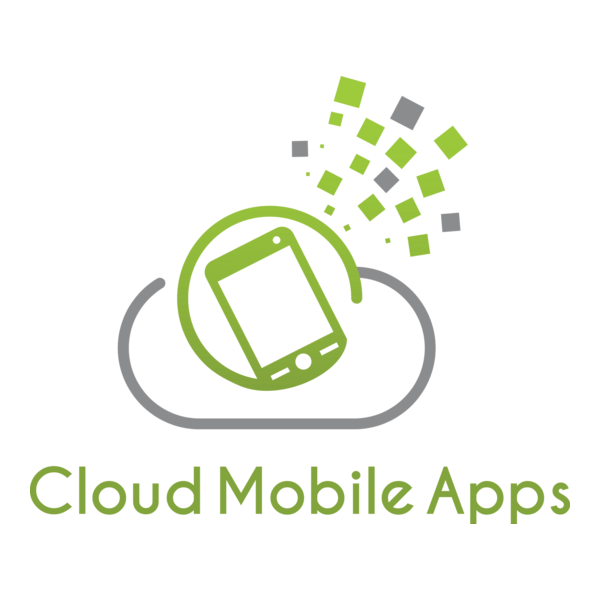 Cloud Mobile App Logo PNG Vector