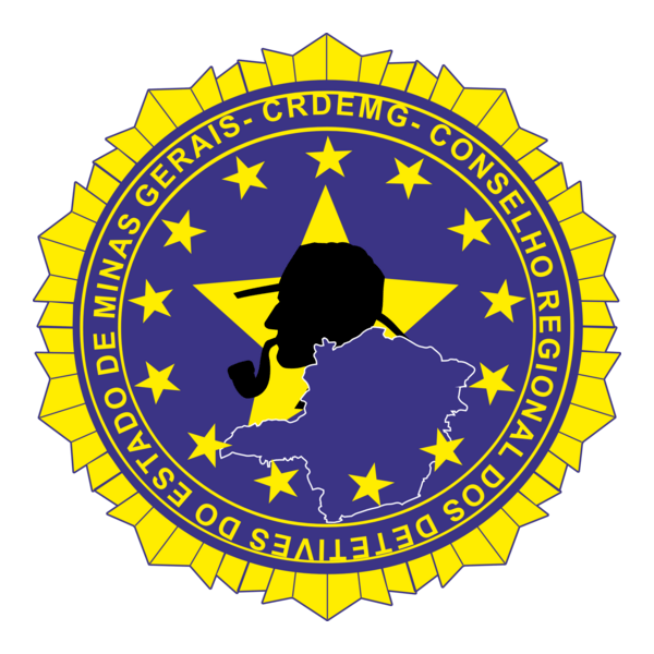CONSELHO REGIONAL DOS DETETIVES DO ESTADO DE MINAS Logo PNG Vector