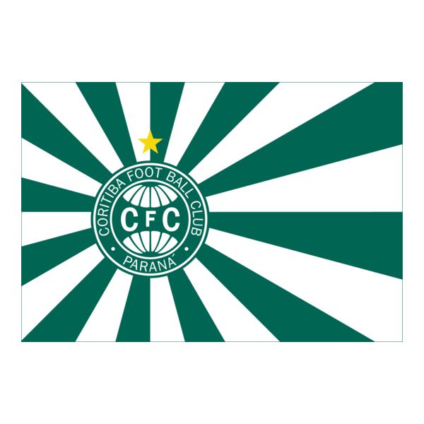 Coritiba Foot Ball Club Official Flag Logo PNG Vector