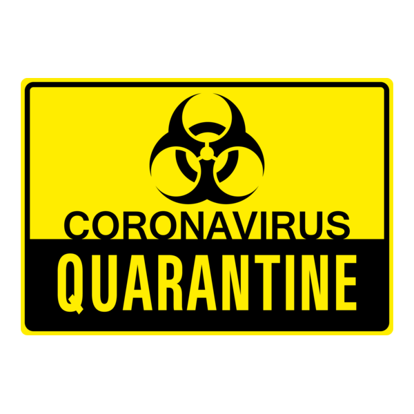 coronavirus quarantine Logo PNG Vector