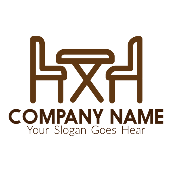 Corporate Firnuture Emblem Logo PNG Vector