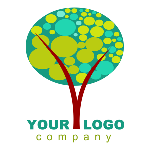 Creative Tree Logo PNG Vector