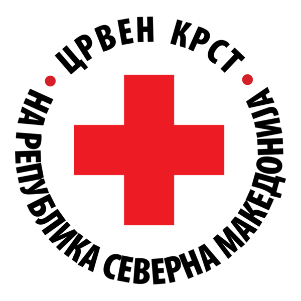 Crven krst na Republika Severna Makedonija Logo PNG Vector