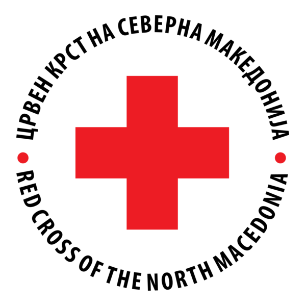 Crven krst na Severna Makedonija Logo PNG Vector