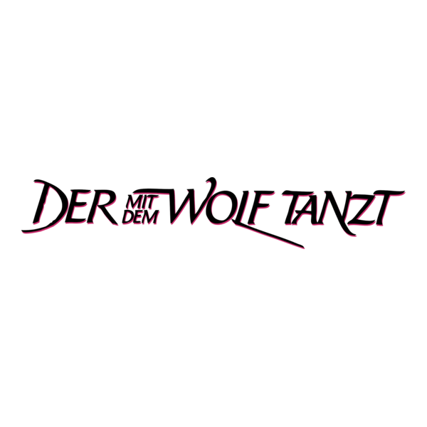 Der mit dem Wolf tanzt Logo PNG Vector