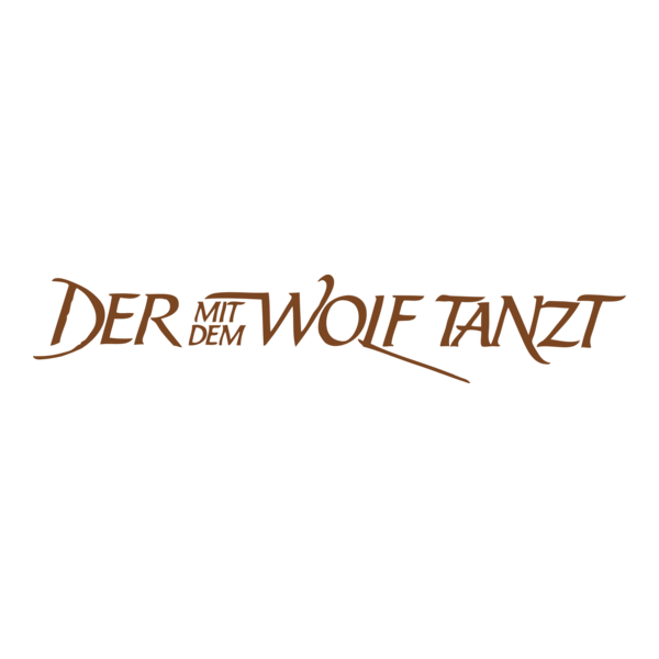 Der mit dem Wolf tanzt Logo PNG Vector
