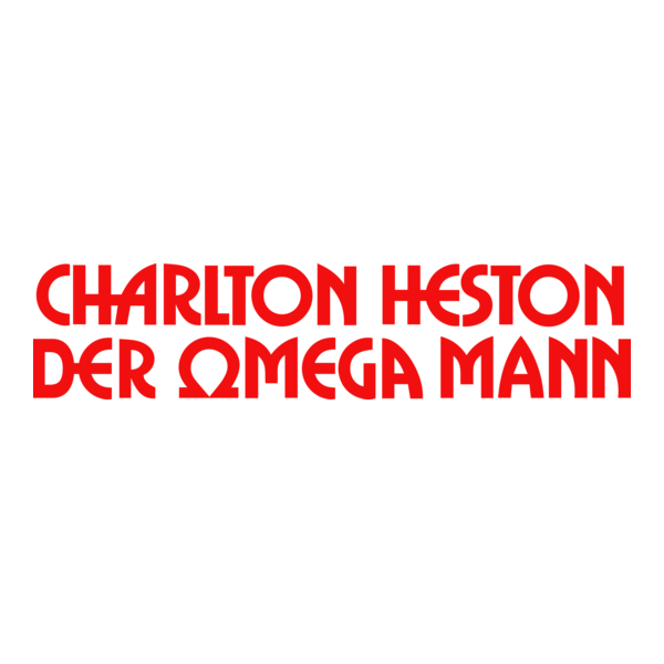 Der Omega Mann Logo PNG Vector