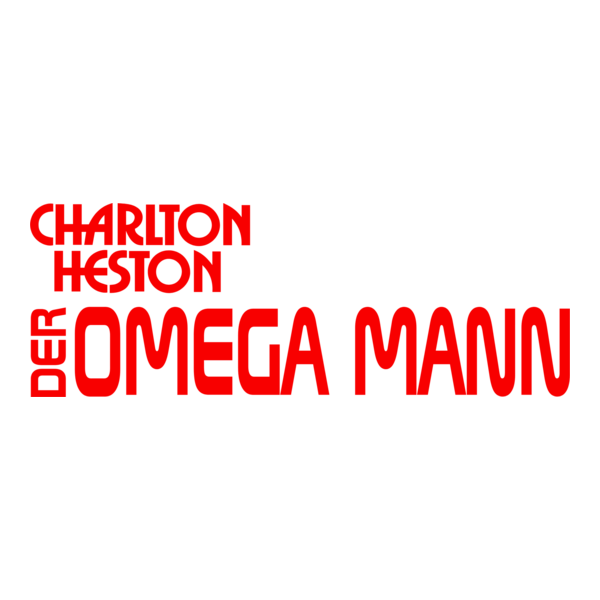 Der Omega Mann Logo PNG Vector